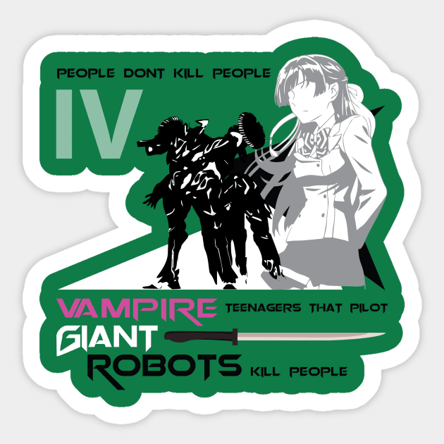 Valvrave IV - Saki Propaganda Sticker by rolex313